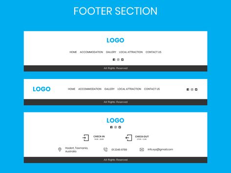 Footer Section - UI Design by iPro.Design Footer Section Website Design, Website Footer Design Inspiration, Header Website Design, Footer Ui Design, Footer Design Inspiration, Footer Web Design, Website Footer Design, Website Elements, Food Background Wallpapers