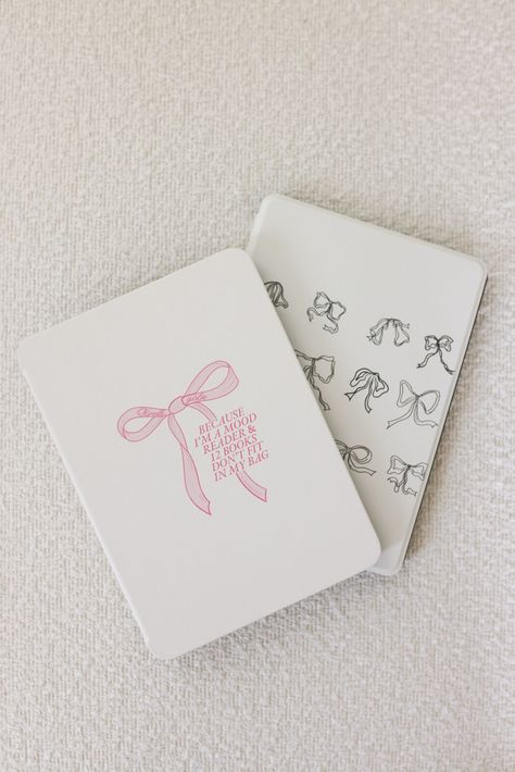 Kindle Girlie Bow Case Paperwhite … curated on LTK Kindle Paperwhite Aesthetic, Aesthetic Kindle, Kindle Girlie, Kindle Aesthetic, Phone Decorations, Kindle Cases, Kindle Paperwhite Case, Bookish Merch, Scrapbook Book