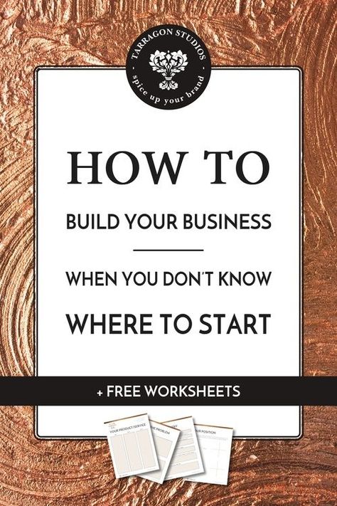 Do you have so many business ideas that you just dont know where to start? Do you look around at blogs, ETSY shops, or other small businesses and think to yourself, I can do that. Well, guess what? You can! Download your free worksheets to get starte Butik Design, Blog Planning, Build Your Business, Free Worksheets, Facebook Business, Start Ups, Marketing Website, Business Building, Small Business Ideas