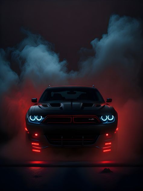 Hot Cars Aesthetic, Car Hellcat, Dodge Challenger Hellcat Black, Red Interior Car, Doge Challenger, Hellcat Car, Demon Car, Mustang Wallpaper, Dodge Challenger Hellcat