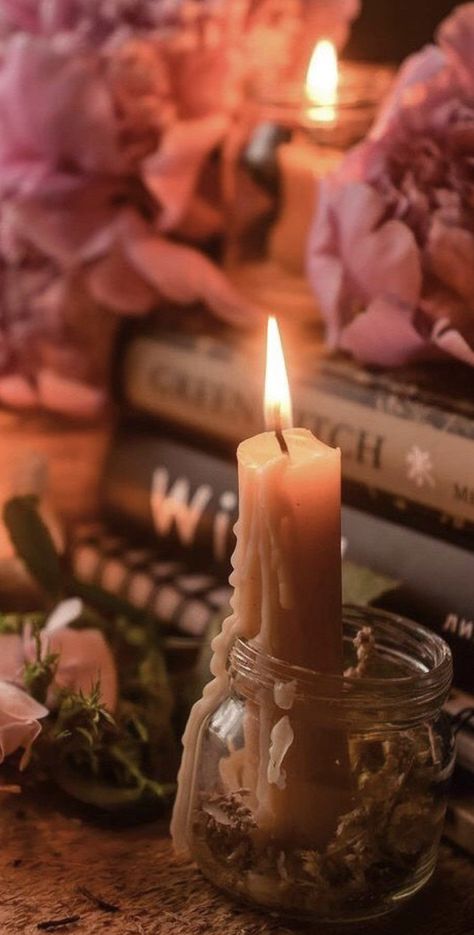 Decorating With Candles, Candle Magik, Candle Witchcraft, Witchcore Aesthetic, Candle Images, Types Of Magic, Candle In The Wind, Candle Glow, Witchcraft For Beginners