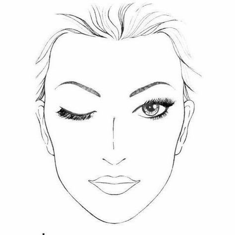 Makeup Face Charts Blank, Face Charts Blank, Blank Face Chart, Makeup Printables, Outdoors Tattoos, Blank Face, Makeup Stencils, Makeup Charts, Face Stencils