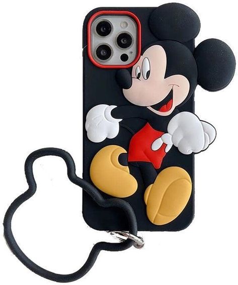 PRICES MAY VARY. 3D Cute Cartoon Mickey Mouse Phone Case For iPhone 14 6.1 inch. [Product features]3D Cute cartoon design,lovely mickey mouse ears phone case fit for women girls kids boys. [Product features]The product is made of soft silicone material, which is strong and durable, does not hurt the machine, is dirt resistant, dust-proof and fall proof, and can better protect the mobile phone from damage and feel smooth. [Suitable for people]This product is a cartoon style, suitable for the publ Mickey Mouse Phone, Mickey Mouse Cartoon, Cartoon Black, Mickey Mouse Ears, Kid Character, Mouse Ears, Cartoon Style, A Cartoon, Silicone Material