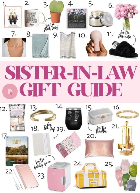 Sister N Law Gifts, Small Gifts For Sister In Law, Gift Basket For Sister In Law, Gifts For Your Sister In Law, Gift Idea For Sister In Law, Christmas Present For Sister In Law, Future Sister In Law Gift, New Sister In Law Gift, Gifts For Boyfriends Sister