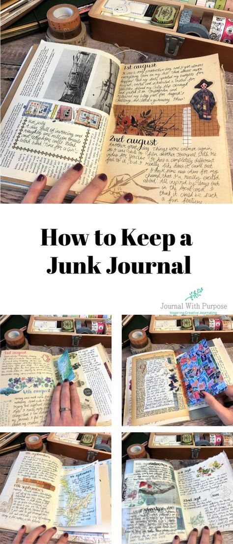 Prompts Art, Scrapbooking Organization, Smash Journal, Multimedia Arts, Diy Journal Books, Hanging Ideas, Kraf Diy, Journaling Prompts, Crafts Cards