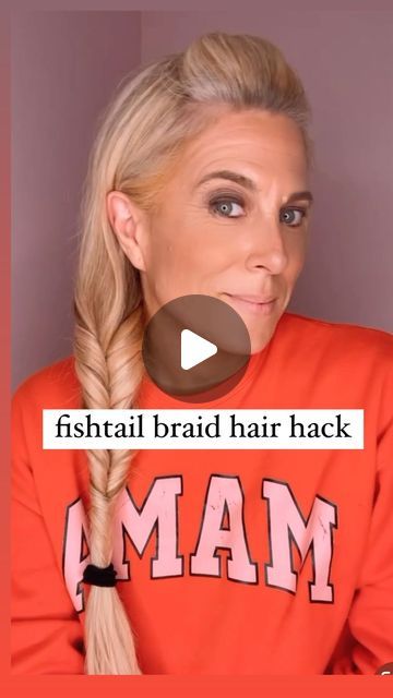 Audrey McClelland on Instagram: "FAUX FISHTAIL BRAID HAIR HACK 🩷 I’m all about easy hair hacks that you can do and this one is a favorite of mine! If you’re not great at fishtail braiding or just a really quick hairstyle, this is a great one to do! . I share all of the hair products that we love to use in my stories and in my highlights. . #hairhacks #hairhack #hairdo #braidideas #braidinspo #braidinspiration #braid #simplehairstyles #simplehair #simplehairstyle #easyhairstyles #easyhairstyle #easyhairstylesforgirls #cutehairstyles #cutehair #hairvideo #hairideas #hairinspo #hairinspiration #hairvideos #hairidea #schoolhairstyles #schoolhair #hairstyles #hair #hairstyle #hairtutorial #hairtutorials" Faux Fishtail Braid Tutorials, Fishtail Braid Hack, Fishtail Braid How To, Faux Fishtail Braid, Faux Fishtail, Easy Hair Hacks, Easy Fishtail Braid, Braids Step By Step, Quick Hairstyle