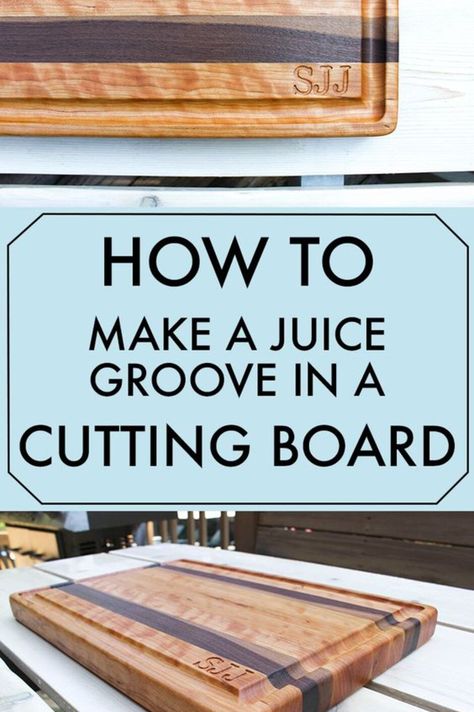 Woodworking router bit Cutting Board Ideas, Diy Cutting Board, Cutting Board Design, Free Woodworking Plans, Chopping Boards, Beginner Woodworking Projects, Wooden Projects, Woodworking Jigs, Wooden Cutting Board