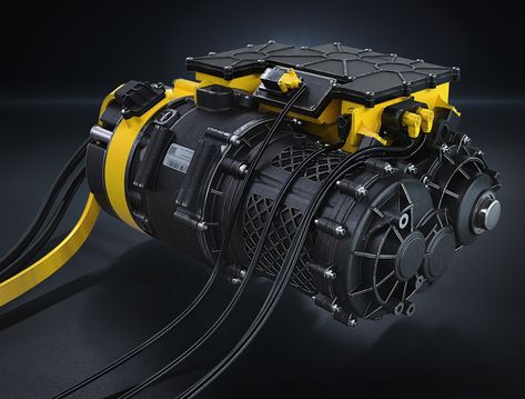 ArtStation - Electric Engine for Ecars , Christian Schweger Electric Car Engine, Two Door Jeep Wrangler, Electric Car Conversion, Electric Aircraft, Electric Engine, Sci Fi Tech, Future Transportation, Photoshop Ideas, Engineering Tools