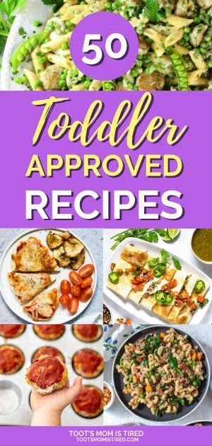 50 Toddler Approved Recipes for the Whole Family - Toot's Mom is Tired Tots Recipes, Picky Eaters Recipes, Toddler Dinner Recipes, Toddler Picky Eater, Toddler Dinner, Recipes For The Whole Family, Picky Eaters Kids, Toddler Lunches, Healthy Toddler Meals