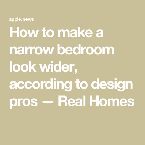 How to make a narrow bedroom look wider, according to design pros — Real Homes Narrow Long Bedroom, Long Narrow Bedroom Ideas, Long Narrow Bedroom Layout Design, Narrow Bedroom Ideas Layout, Long Narrow Bedroom Layout, Long And Narrow Bedroom Ideas, Narrow Bedroom Ideas, Long Bedroom Ideas, Long Narrow Bedroom