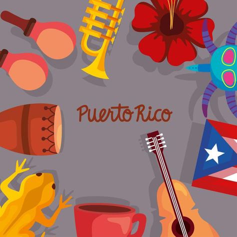 Bandeira de porto rico | Premium Vector #Freepik #vector #cafe #projeto #azul #vermelho Puerto Rican People, Puerto Rico Art, Puerto Rican Culture, Porto Rico, Retro Travel Poster, San Juan Puerto Rico, Hippie Wallpaper, S Pic, Family Love