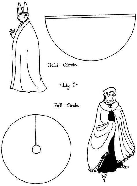 Cloak Cape Half Circle Cloak, No Sew Cape, Saint Costume, Medieval Dress Pattern, Game Of Thrones Dress, Cloak Pattern, Medieval Garb, Disney Cars Birthday, Cape Pattern