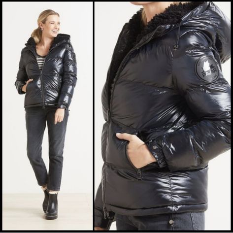 Puffer jacket outfit women