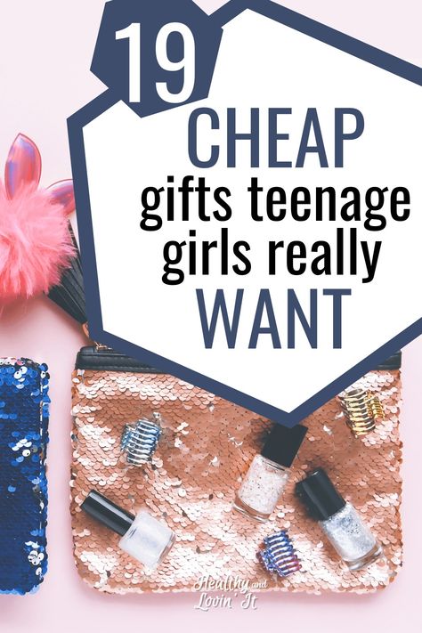 Here are some cheap Christmas or birthday gift ideas for a teenage girl! Many of these top gifts are under $10. Whether your girl is turning 13 or 18, there is something here she will love! These are cool enough and unique enough to please a teenager, but they are also very inexpensive. I have already bought #2 for my daughter and #9 for myself!! #HealthyandLovinIt #giftsforteens #cheapgiftsideas Unique Gifts For Teenage Girl, Birthday Gift For Myself, Birthday Gift Ideas For Myself, Christmas Gifts For 13 Girl, Diy Gifts For Teenage Girl, Christmas Gift For Teenage Girl, Birthday Gift Ideas For Teenage Girl, Christmas Gifts For Teenage Girls Ideas, Birthday Gifts For Teenage Girl