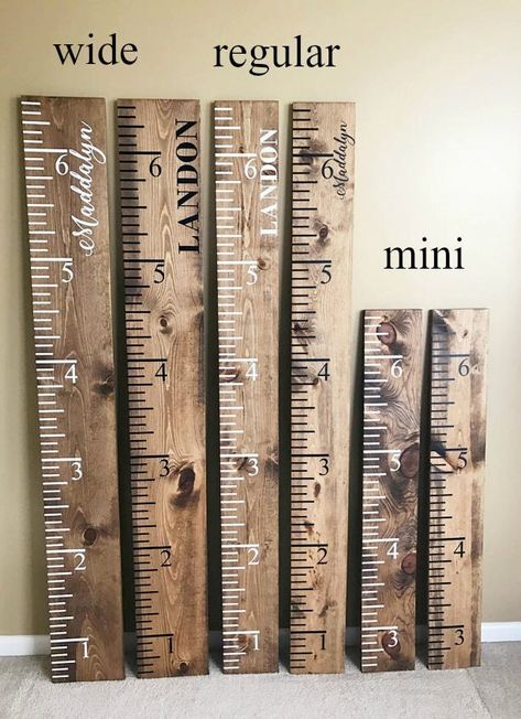 Nursery Growth Chart, Wood Height Chart, Kid Height Ruler, Baby Growth Chart, Height Ruler, Growth Ruler, Growth Chart Wood, Wooden Growth Chart, Kids Growth Chart