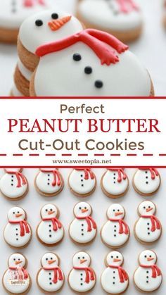 Cookie Peanut Butter, Cut Out Cookie, Christmas Cutout Cookies, Cut Out Cookie Recipe, Christmas Cutouts, Butter Cookies Recipe, Cookie Flavors, Xmas Cookies, Christmas Sugar Cookies