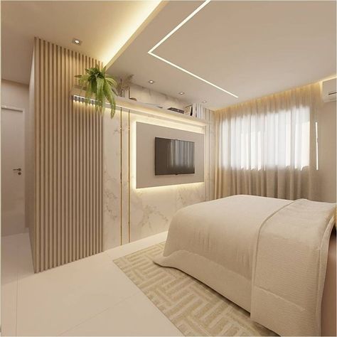 Luxe Bedroom, Luxury Room Bedroom, Modern Bedroom Interior, Small Bedroom Decor, Bilik Tidur, Bedroom Decor Design, Bedroom Bed Design, Luxury Rooms, Bedroom Furniture Design