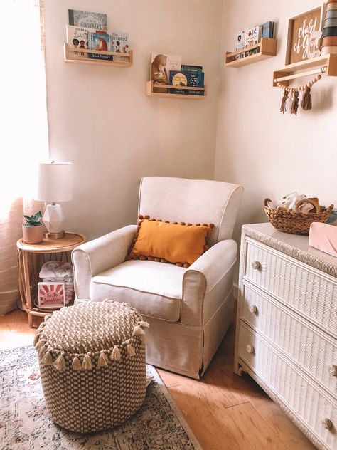 @liketoknow.it @liketoknow.it.home @liketoknow.it.family #liketkit http://liketk.it/3iXhn Boho Nursery Inspo 🧡 Rocking chair corner! Follow my shop @lexiechilders on the @shop.LTK app to shop this post and get my exclusive app-only content! #liketkit #LTKbaby #LTKhome #LTKfamily @shop.ltk http://liketk.it/3iXhn Rocking Chair Corner, Nursery Reading Corner, Nursery Armchair, Nursery Glider Chair, Nursery Reading, Chair Corner, Baby Nursery Closet, Nursery Glider, Rocking Chair Nursery