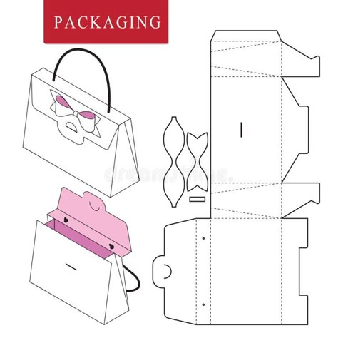 Gift Bag Template Stock Illustrations – 29,699 Gift Bag Template Stock Illustrations, Vectors & Clipart - Dreamstime Shopping Bag Template, Handbag Template, Gift Bag Templates, Package Template, Up Illustration, Origami Dress, Calendar Craft, Bag Template, Doll Template