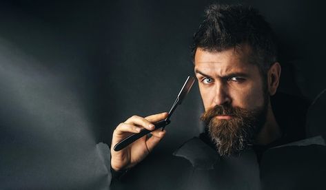 Beard Trimming Tips, Barbershop Equipment, Barber Man, Patchy Beard, Trimming Your Beard, Thick Beard, Beard Shampoo, Viking Beard, Beard Wash