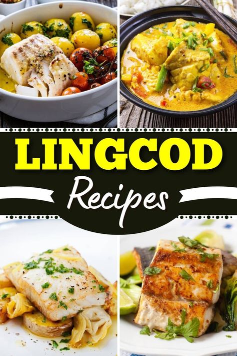 If you like experimenting in the kitchen, try these fantastic lingcod recipes. They're flavorful, quick, and sure to brighten up your next fish dinner. Lingcod Recipe Grill, Lingcod Recipe Dinners, Lingcod Fish Recipes, Lin Cod Recipes, Lingcod Fish, Lingcod Recipe, Fishing Recipes, Easy Fish Dinners, Fish Dinners