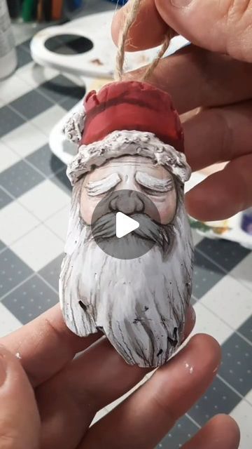 Lori-Lee Thomas on Instagram: "A salty driftwood Santa ornament, cause why the heck not? 🎅 . . . #santa #christmascrafts #Christmas #christmasornaments #christmasart #craft #crafts #painting #diy #beachcrafts #beachcombers #beachcombing #driftwood #beachfinds #abeachcomberchristmas" Driftwood Santa, Painted Driftwood, Crafts Painting, Fun Ornaments, Mele Kalikimaka, Driftwood Crafts, Beach Crafts, Santa Ornaments, Driftwood Art