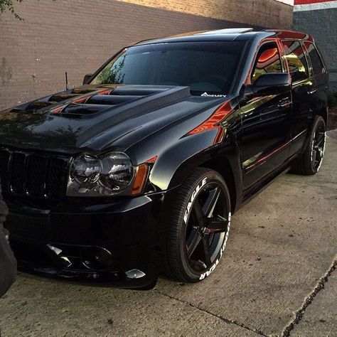 Big Booty, custom cars & sneakers — Jeep Grand Cherokee Limited SRT Srt8 Jeep, Srt Jeep, Jeep Wk, Jeep Srt8, Carros Lamborghini, Badass Jeep, Jeep Grand Cherokee Srt, Jeep Grand Cherokee Limited, Custom Jeep