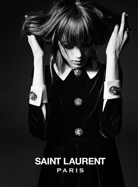 saint laurent 2014 fall winter campaign2 First Look | Valery Kaufman by Hedi Slimane for Saint Laurent Fall 2014 Campaign Giselle Bündchen, Saint Laurent 2014, Feminine Tomboy, Valery Kaufman, Mode Editorials, Tomboy Chic, Hedi Slimane, Linda Evangelista, Claudia Schiffer