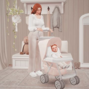 Ts4 Cc Patreon Infantes, Stroller Cc Sims 4, Sims 4 Cc Stroller Patreon, Infant Stroller Sims 4, Sims 4 Stroller Poses, Sims 4 Cc Functional Stroller, Sims 4 Cc Newborn Furniture, Sims 4 Baby Cribs Functional Cc, Sims 4 Infant Swaddle