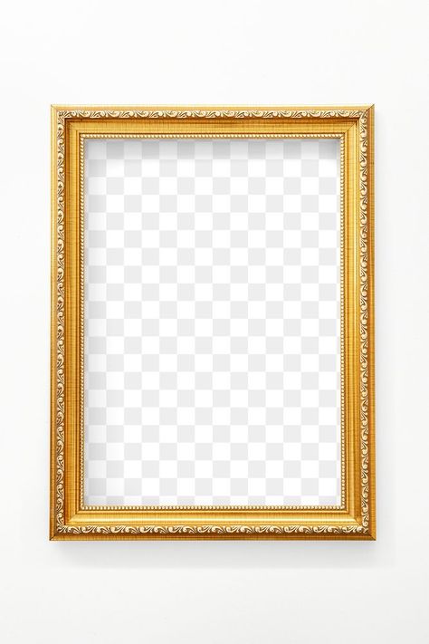 Classic Frames On Wall, Photo Frame Border Design, Paper Texture Background Design, Gold Border Frame, Golden Photo Frame, Golden Frame Png, Cat Mural, Photo Frem, Decorating Mirror Frames