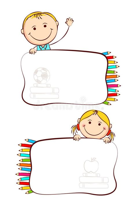 Kids School Labels, School Stickers Labels, School Scrapbook, School Materials, School Labels, School Stickers, School Posters, Cute Cartoon Pictures, Kids Learning Activities