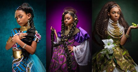 Portraits of Black Girls as Disney Princesses New Ariel, Traditional Fairy Tales, Fairy Tale Princess, Princess Moana, Black Princess, Halle Bailey, American Princess, Frozen Princess, Black Children