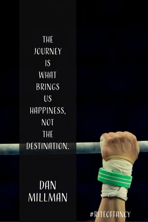 The quote "The journey is what brings us happiness, not the destination" by Dan Millman Dan Millman Quotes, Samurai Mindset, Peaceful Warrior Quotes, Quote About Happiness, Dan Millman, Peaceful Warrior, Charlie Brown Quotes, Questions To Ponder, Brown Quotes