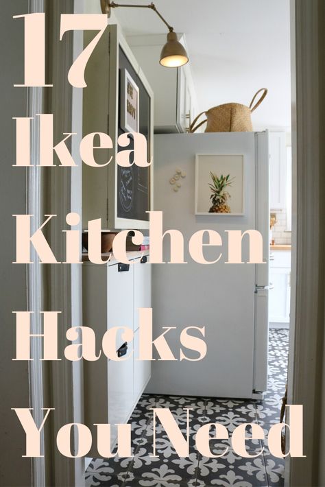 Ikea Kitchen Organization, Ikea Kitchen Storage, Ikea Kitchen Hacks, Ikea Craft Room, Ikea Crafts, Cocina Diy, Kitchen Wall Storage, Ikea Inspiration, Ikea Organization