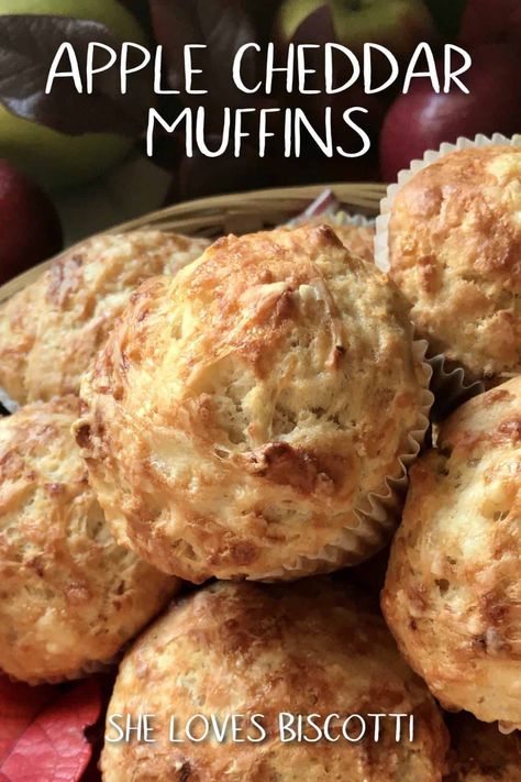 Apple And Cheddar, Recipe With Apples, Cheddar Muffins, Apple Cheddar, Savory Recipe, Uk Recipes, Savory Muffins, Oat Muffins, Filled Muffins