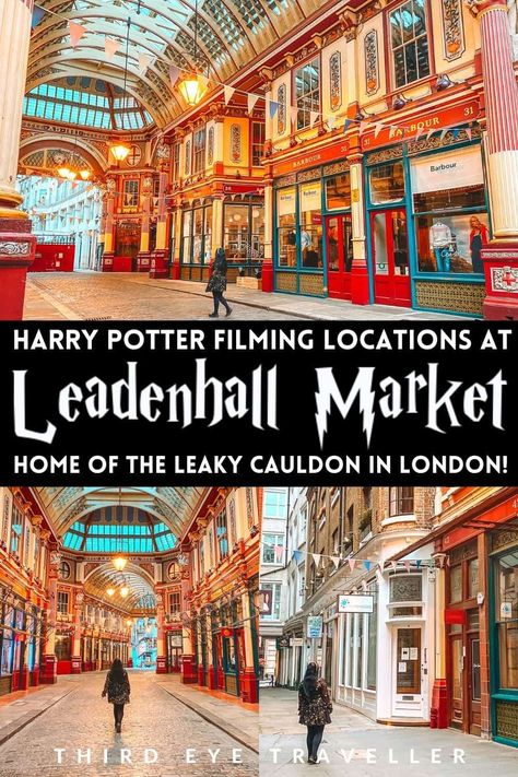 Leadenhall Market Harry Potter filming locations Leaky Cauldron Diagon Alley London London Leadenhall Market, Leadenhall Market London Harry Potter, Leadenhall Market London, The Leaky Cauldron, Harry Potter Filming Locations, Harry Potter Tour, London England Travel, Leaky Cauldron, London Bucket List