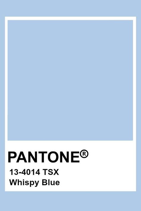 Pantone Airy Blue, Light Blue Pantone Palette, Blue Aesthetic Pantone, Light Blue Pantone, Bleu Pantone, Blue Paint Swatches, Blue Swatches, Light Blue Color Palette, Pantone Azul