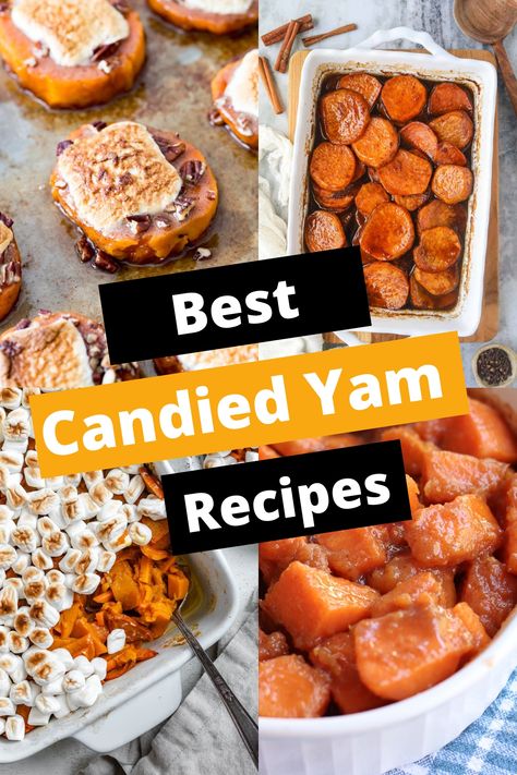 TOP 20 CANDIED YAM RECIPES TO TRY AT HOME Can Yams Recipe, Stove Top Candied Yams, Candied Yams Easy, Best Candied Yams Recipe, Yam Recipes, Southern Candied Yams, Best Baklava Recipe, Saltimbocca Recipe, Candied Yams Recipe