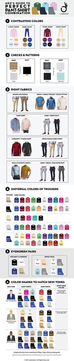 Perfect Pant Shirt Matching Guide for Men's Formal and Casual Look #Infographic #Fashion #LifeStyle Outfits For Male Teachers, Mens Suit Combinations, Colors Clothes, Stil Masculin, Shoes Guide, Style Masculin, Mode Tips, Letters Design, Clothes Men