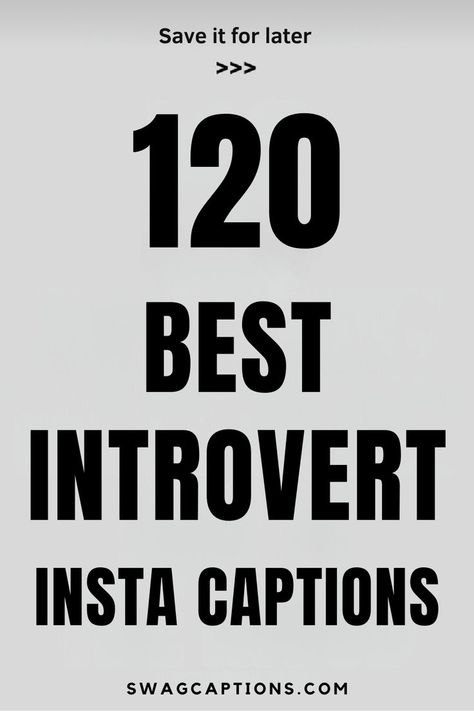 Discover the ultimate collection of "Best Introvert Insta Captions" perfect for expressing your unique, quiet charm. These captions are crafted to resonate with introverts who prefer thoughtful words over loud statements. Whether you're sharing a cozy day at home or a serene moment in nature, these captions will capture your introspective side with just the right touch. Embrace your individuality and let your Instagram reflect your true self with these carefully curated captions! Introvert Captions, Of Captions, Good Insta Captions, Insta Captions, Cozy Day, Quotes For Instagram, Cool Captions, True Self, In This Moment