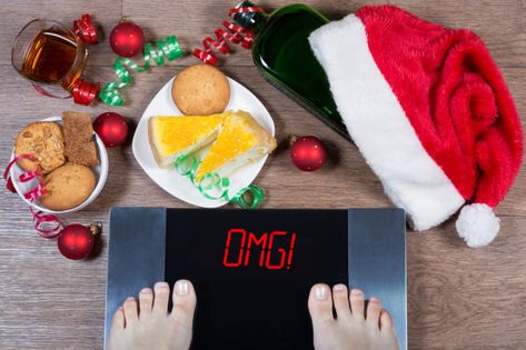 Overeat a little (or a lot)? Don't sweat it! We've got 10 simple tips sure to get you back on track toward your weight loss goals in no time. Být Fit, Holiday Weight Gain, Holiday Weight, Physical Inactivity, Family Feast, Probiotics Supplement, Tummy Tucks, Healthy Options, Eating Habits