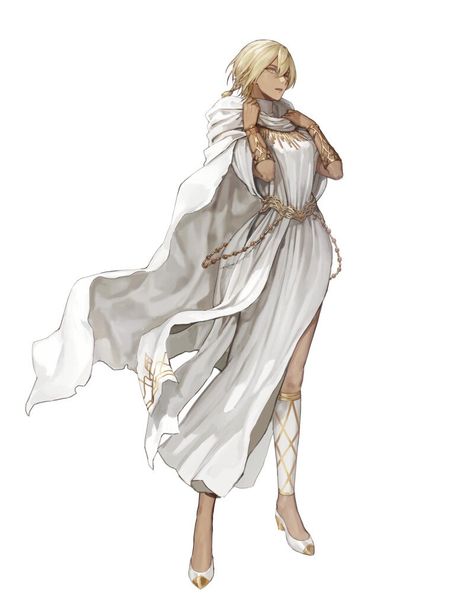 ArtStation - commission, S T Desert Outfit Fantasy, Greek Outfit, Greece Dress, Greek Artwork, Ancient Greek Clothing, Desert Outfit, Female Artwork, Manga Clothes, Pretty Artwork