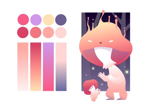 Flat Color Palette, Color Palette Challenge, Palette Art, Color Palette Design, Game Character Design, Creature Design, Colour Schemes, Color Pallets, Color Theory