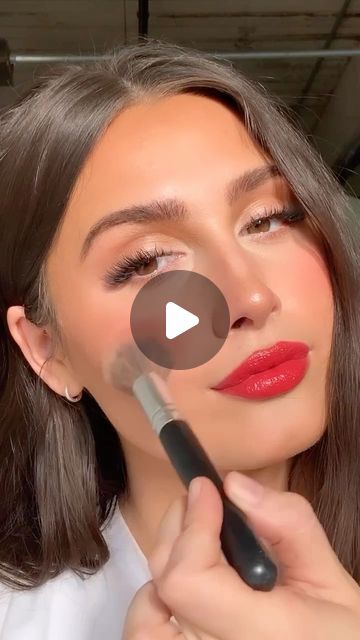 RIKKI FEERRAR on Instagram: "I think we’ll call this look “romantic sunkissed” tan skin, pink blush, and a red lip is really just one of my favorite combos ever!! Xo @kyliecosmetics fire sign @patricktabeauty she’s that girl blush @anastasiabeverlyhills muted mauve lip liner" Rikki Feerrar, Mauve Lip Liner, Mauve Lips, Fire Signs, Red Lip, Tan Skin, Pink Blush, Lip Liner, Red Lips