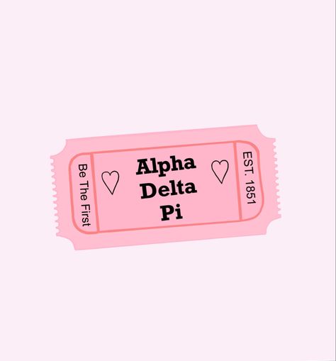 Alpha Delta Pi Aesthetic, Alpha Delta Pi Graphics, Alpha Delta Pi Canvas, Alpha Delta Pi Merch, Adpi Graphics, Adpi Shirts, Sorority Paintings, Recruitment Graphics, Little Gifts Sorority