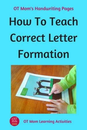 Teaching Letter Formation, Letter Reversals Strategies, Letter Formation Activities, Handwriting Letters, Esl Writing, School Based Therapy, Sentence Writing Activities, Brain Gym For Kids, Letter Reversals