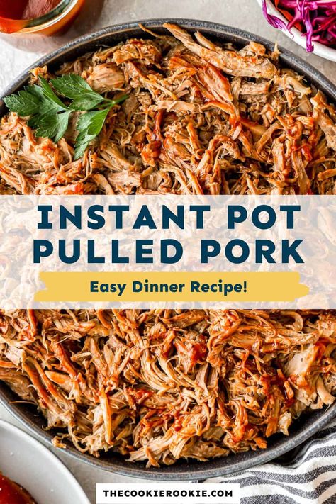 Pull Pork Instant Pot, Instapot Pulled Pork Tenderloin, Pulled Pork Shoulder Instant Pot, Instapot Shredded Pork, Pull Pork Instant Pot Recipe, Boneless Pork Roast Instant Pot, Boston Button Recipes Crockpot Pulled Pork, Bbq Pork Instant Pot, Instapot Pulled Pork Recipes