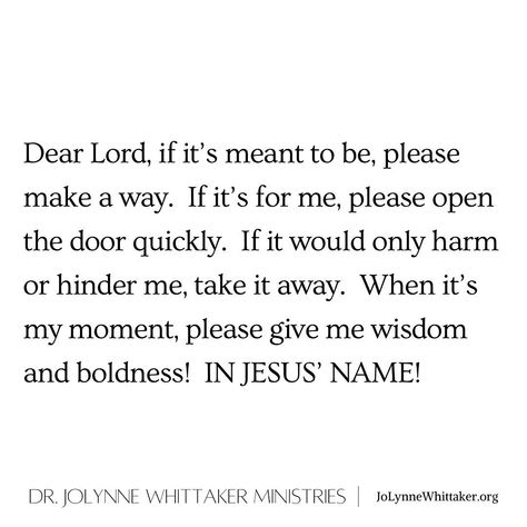 God If Its Not Meant For Me, What You Meant For Evil God Meant For Good, Power Of Prayer Quotes, Famous Prayers, Jolynne Whittaker, Lords Prayer, Opening Prayer, Lord Help Me, Bible Study Verses