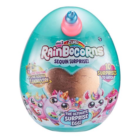 Free 2-day shipping. Buy Rainbocorns Series 2 The Ultimate Surprise Egg by ZURU at Walmart.com Zuru Rainbocorns, Rainbow Corn, Kawaii Pictures, Lex Luther, Jojo Bows, Cool Toys For Girls, Hershey Kiss, Princess Toys, Surprise Egg