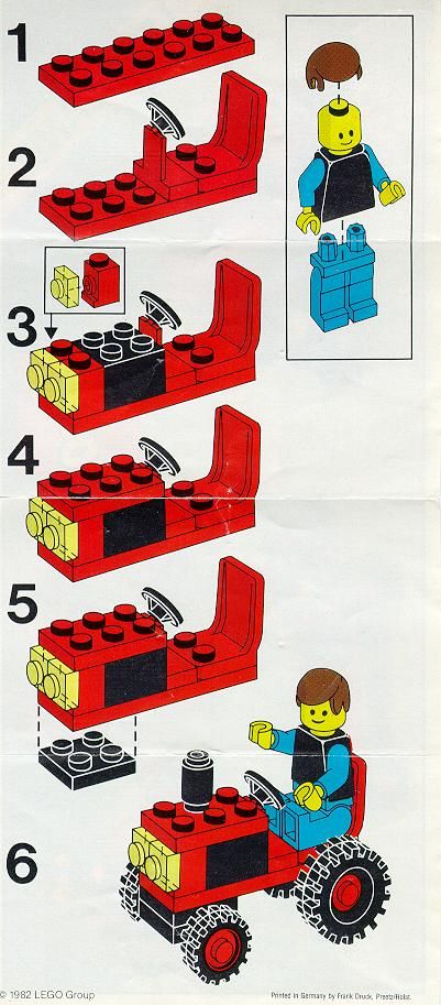 Lego Tractor, Lego Therapy, Lego Machines, Instructions Lego, Lego Challenge, Lego Truck, Lego Club, Construction Lego, Lego Boards